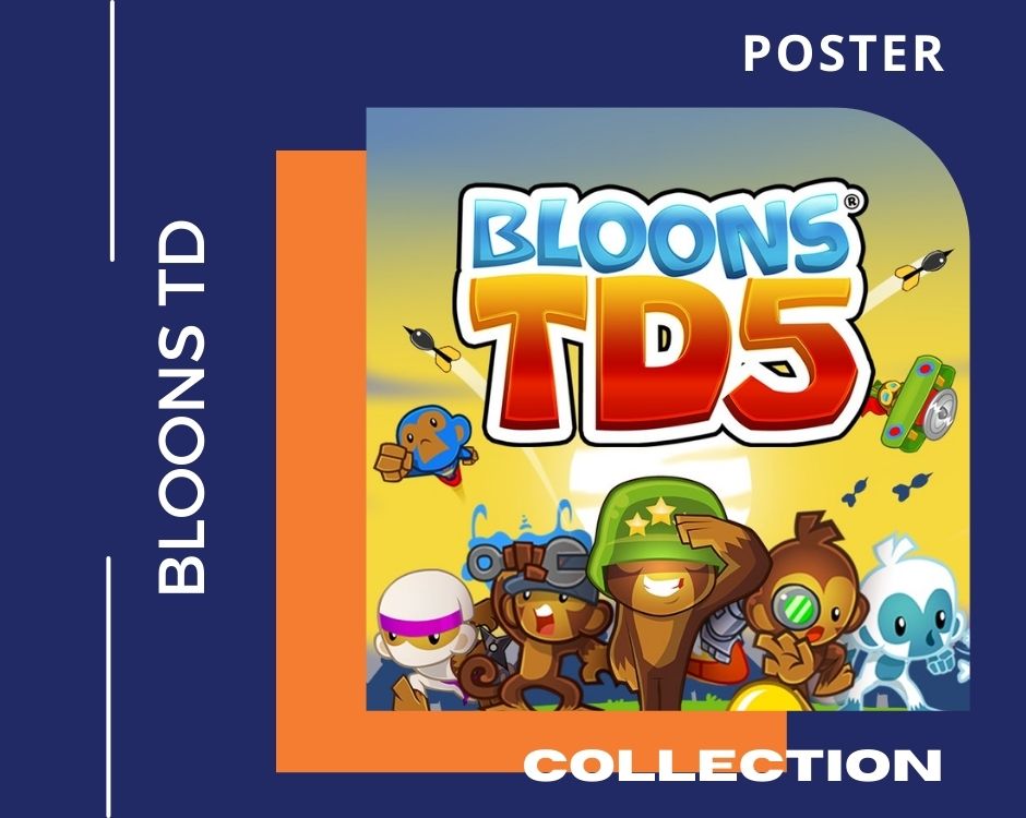 no edit bloons td poster - Bloons Tower Defense Shop
