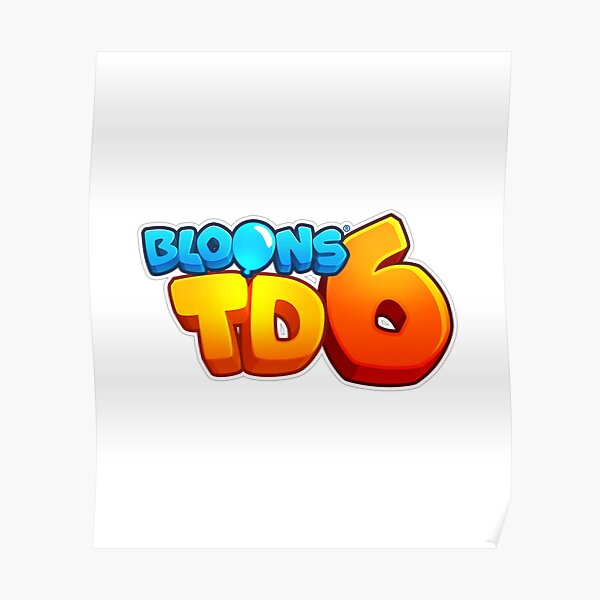 Dart Monkey TD 6 BTD6 Poster RB2407 product Offical bloons td Merch