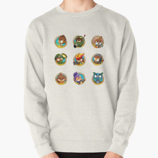 Singe Bloons Td 6 pack Pullover Sweatshirt RB2407 product Offical bloons td Merch
