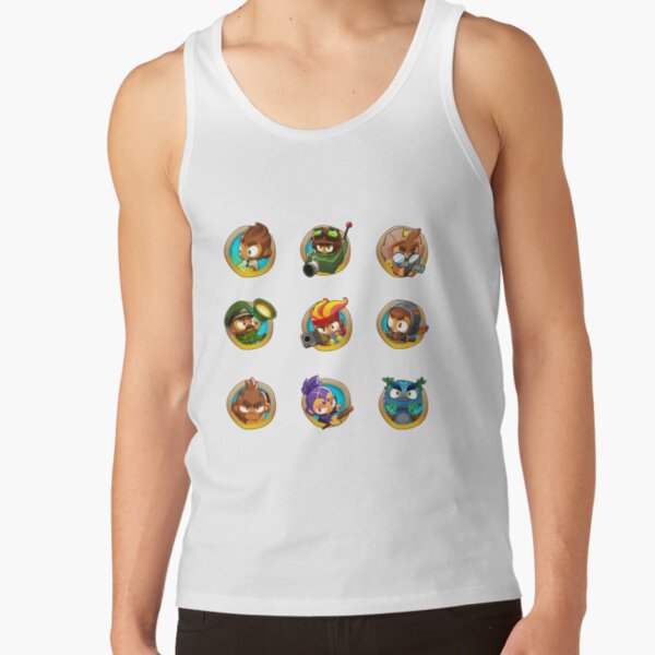 Singe Bloons Td 6 pack Tank Top RB2407 product Offical bloons td Merch