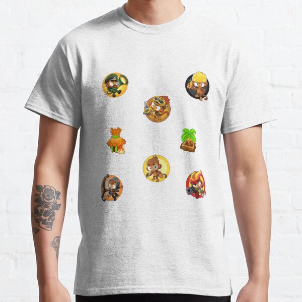 Singe Bloons Td 6 pack Classic T-Shirt RB2407 product Offical bloons td Merch