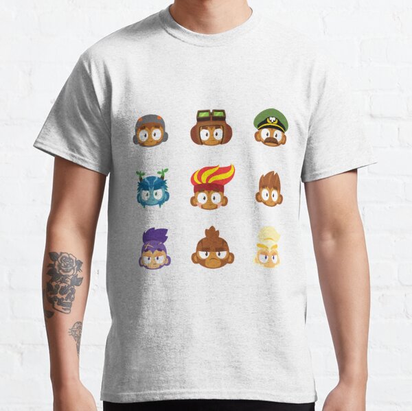 Singe Bloons Td 6 pack Classic T-Shirt RB2407 product Offical bloons td Merch