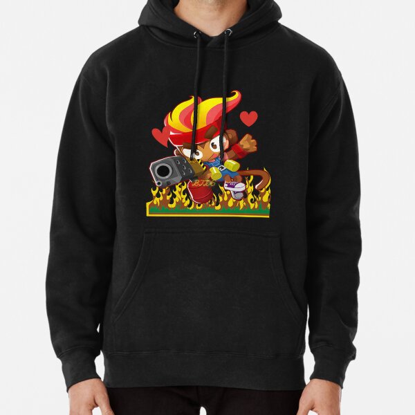 monkey bloons td 6 Pullover Hoodie RB2407 product Offical bloons td Merch