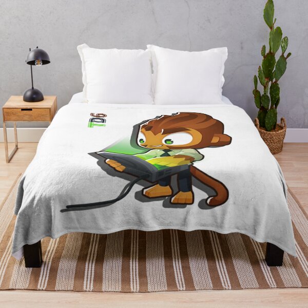 Singe Bloons Td 6 Throw Blanket RB2407 product Offical bloons td Merch