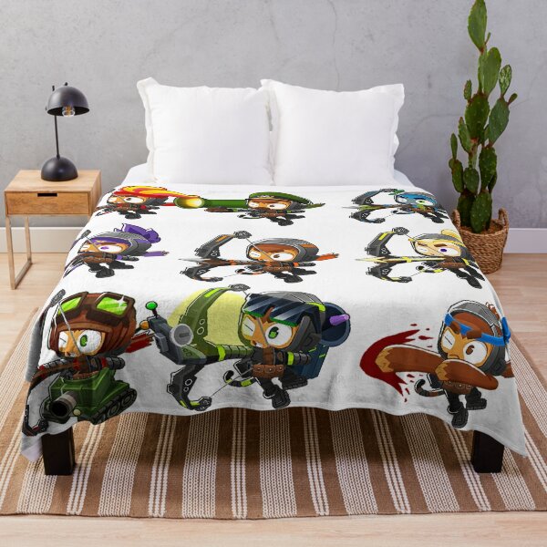 Bloons TD 6 Throw Blanket RB2407 product Offical bloons td Merch