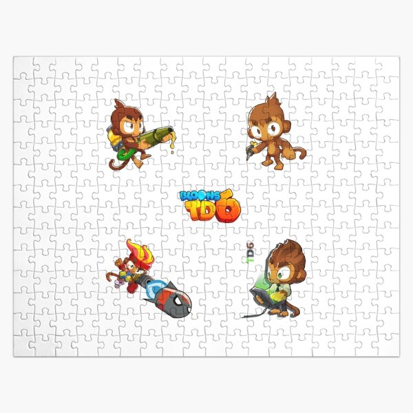 Singe Bloons Td 6 pack Jigsaw Puzzle RB2407 product Offical bloons td Merch